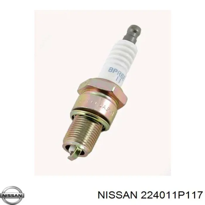 Свічки запалювання 224011P117 Nissan/Infiniti