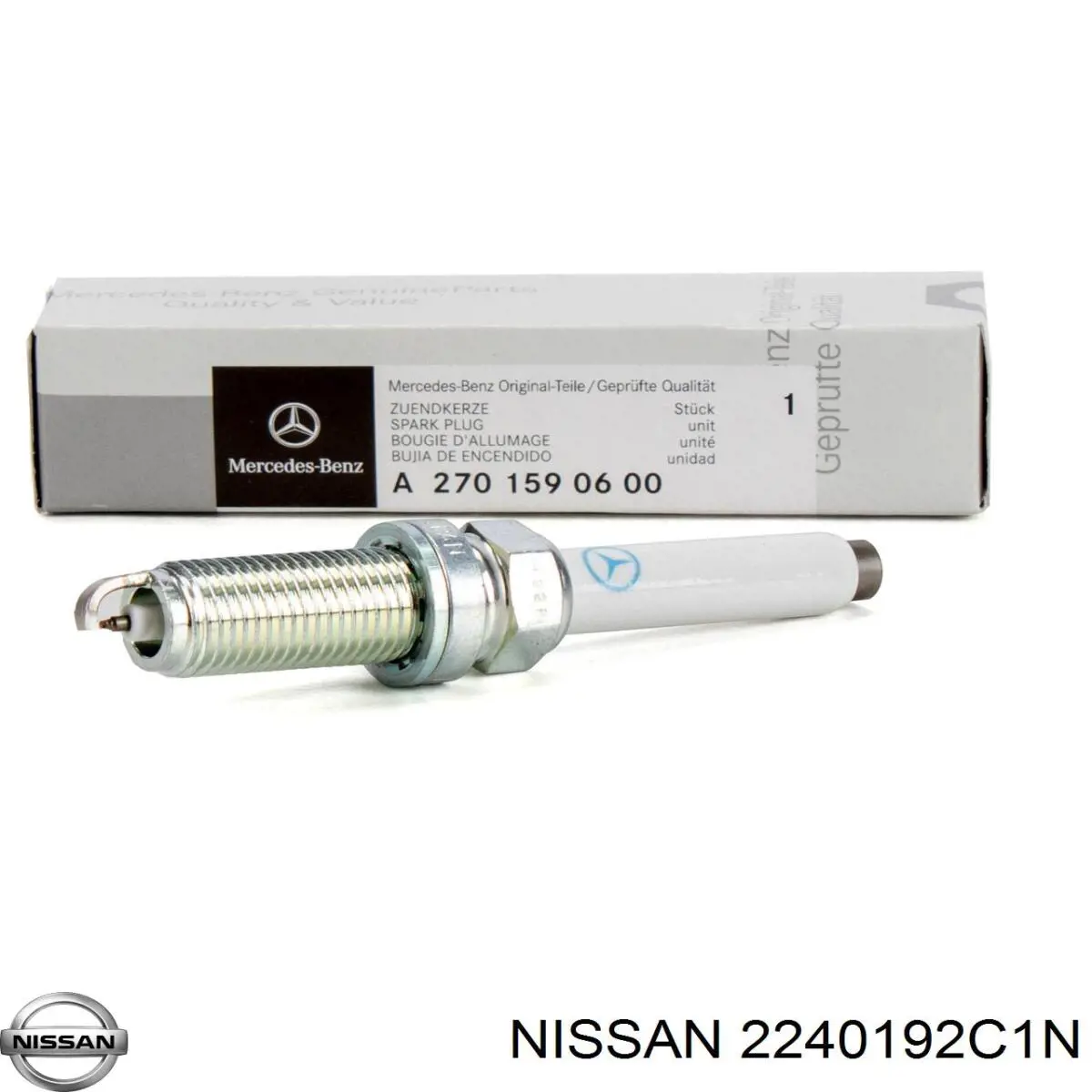 Свічки автомобільні Nissan/Infiniti 2240192C1N ціна, від 15.81 USD