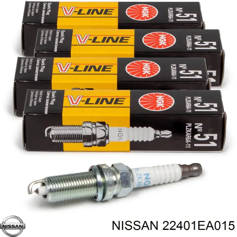 Купити 22401EA015 Nissan/Infiniti Свічка запалювання