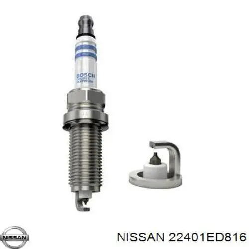 Свічки автомобільні Nissan/Infiniti 22401ED816 ціна, від 14.21 USD