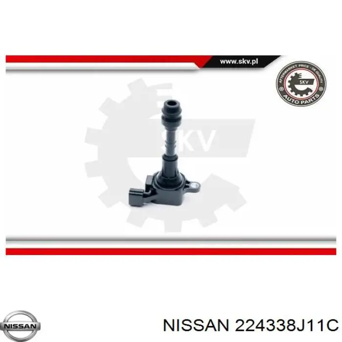 Котушка запалювання Nissan/Infiniti 224338J11C ціна, від 22.75 USD