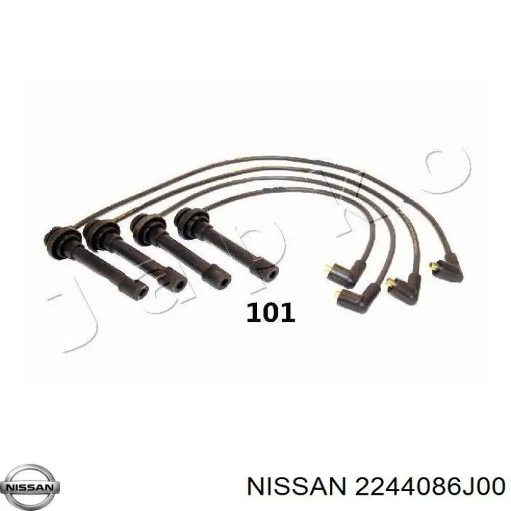 2244086J00 Nissan дріт високовольтні, комплект