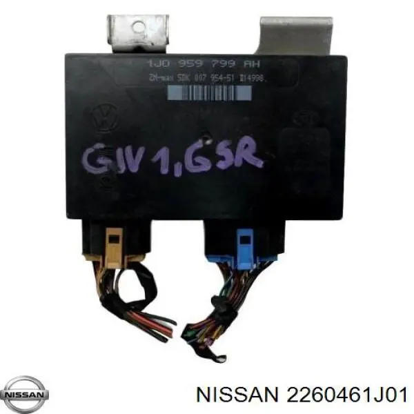 Електронний блок керування двигуном 2260461J01 Nissan/Infiniti