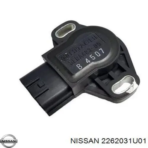 2262031U01 Nissan датчик положення дросельної заслінки (потенціометр)