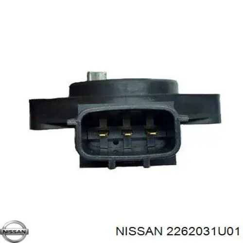 Датчик положення дросельної заслінки Nissan/Infiniti 2262031U01