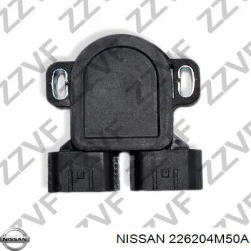 226204M50A Nissan датчик положення дросельної заслінки (потенціометр)