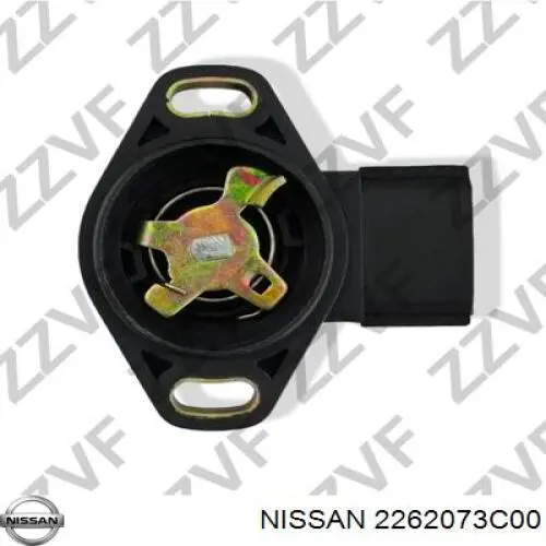 2262073C00 Nissan/Infiniti Датчик положення дросельної заслінки (потенціометр)