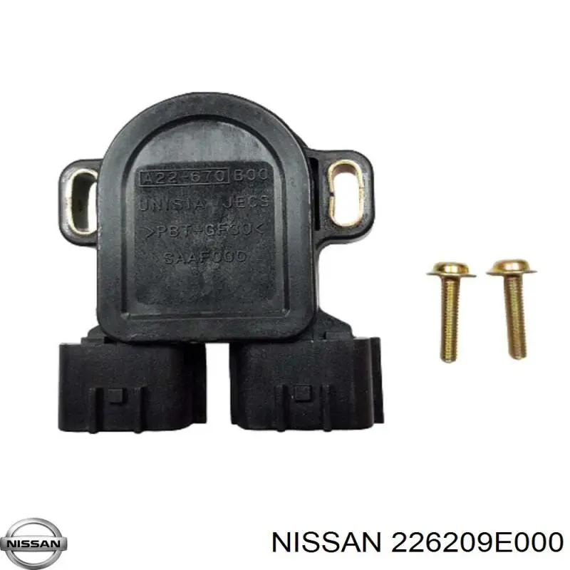 226209E000 Nissan/Infiniti Датчик положення дросельної заслінки (потенціометр)