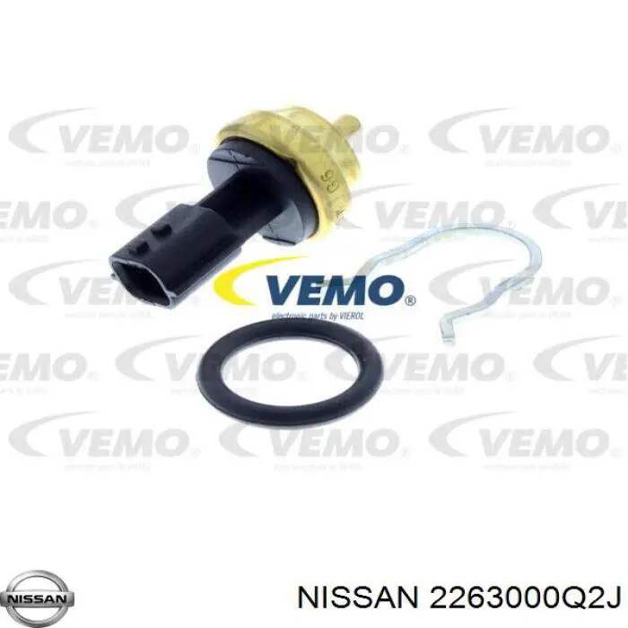 2263000Q2J Nissan/Infiniti Покажчик температури охолоджуючої рідини