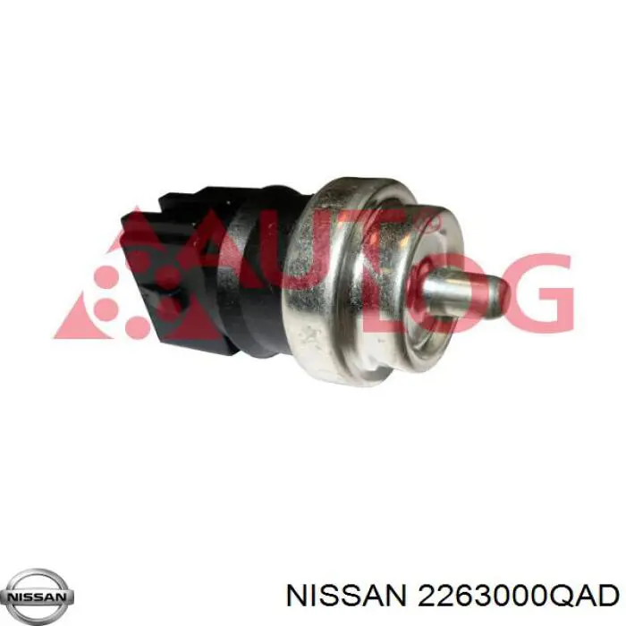 2263000QAD Nissan датчик температури охолоджуючої рідини