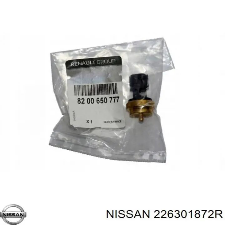 Купити 226301872R Nissan/Infiniti Датчик температури охолоджуючої рідини