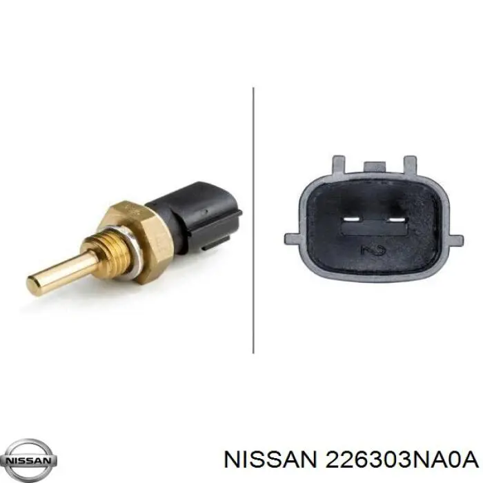226303NA0A Nissan датчик температури охолоджуючої рідини
