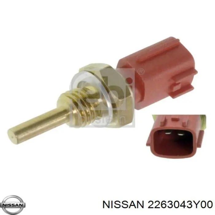 2263043Y00 Nissan датчик температури охолоджуючої рідини