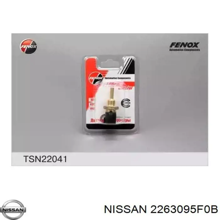 Термодатчик охолоджуючої рідини Nissan/Infiniti 2263095F0B ціна, від 5.37 USD
