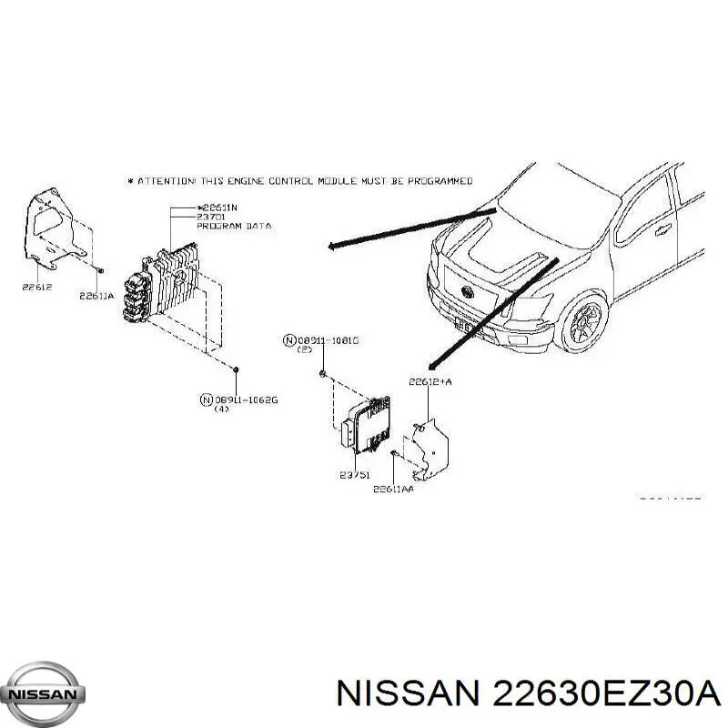 22630EZ30A Nissan/Infiniti 