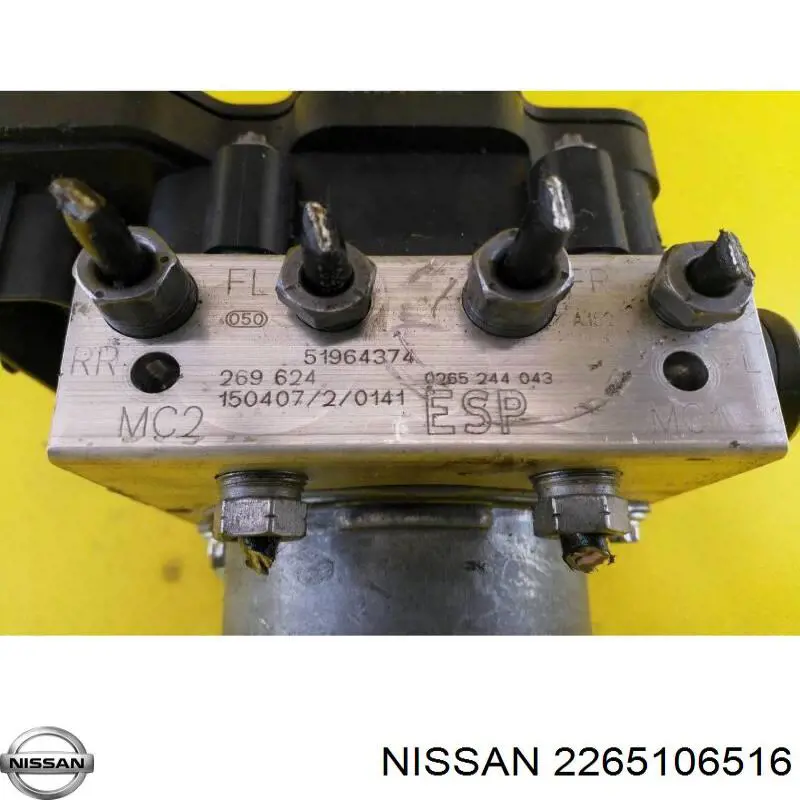Купити 2265106516 Nissan/Infiniti Гідроблок АБС