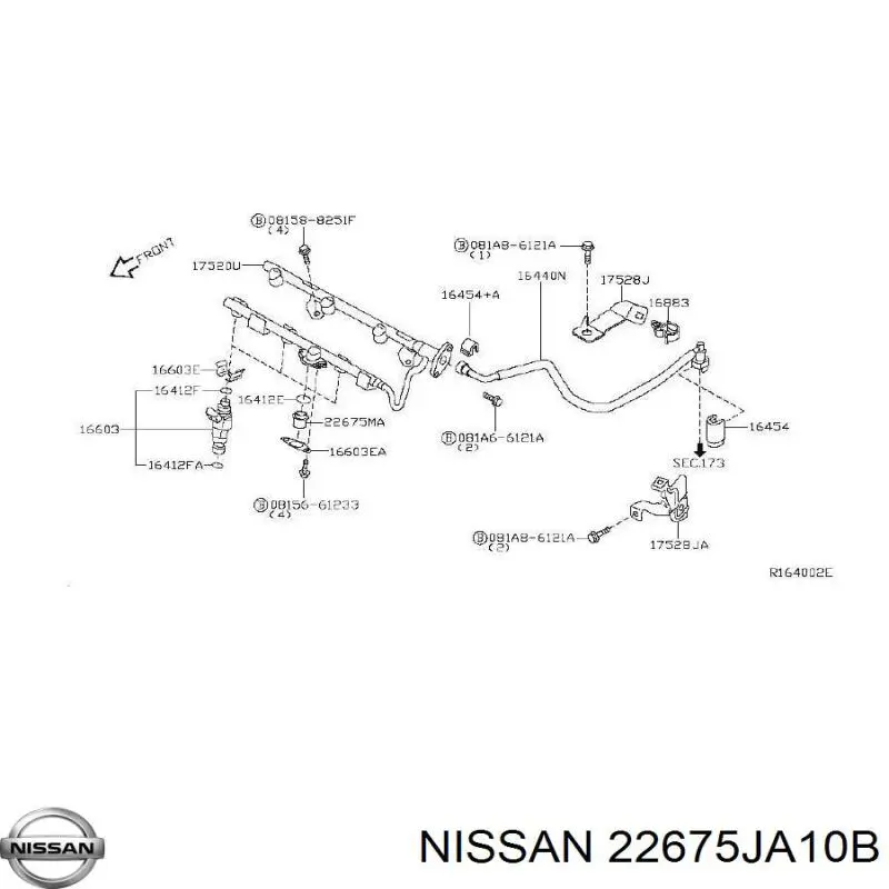 22675JA10B Nissan/Infiniti 