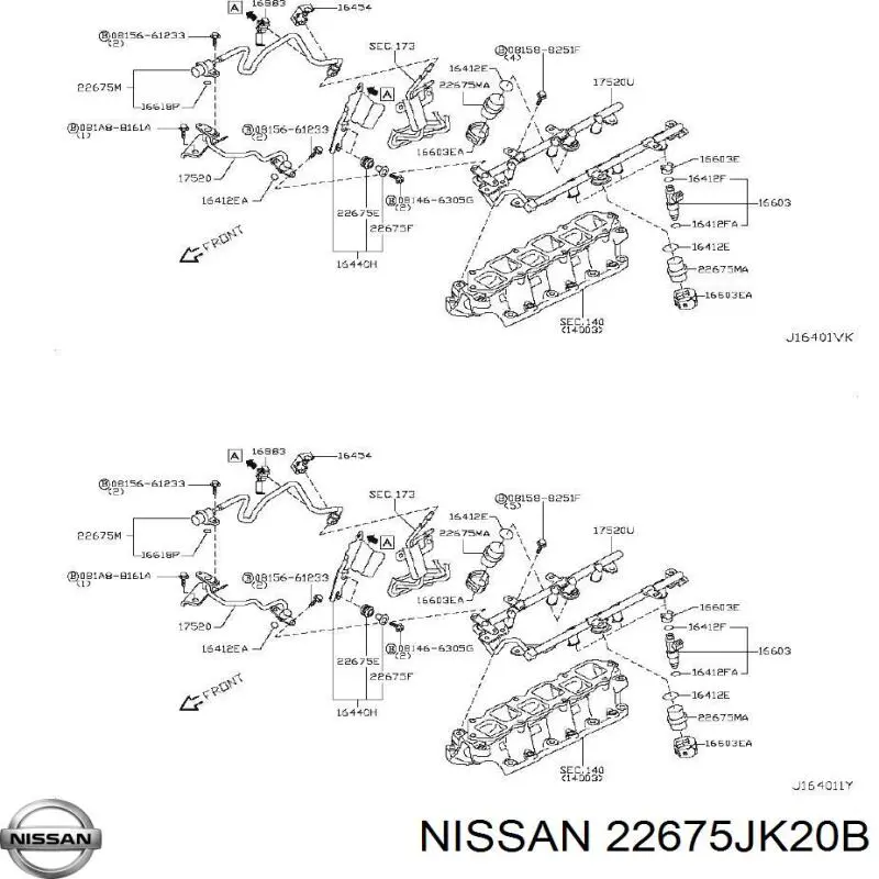 22675JK20B Nissan/Infiniti 