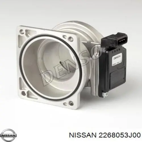 2268053J00 Nissan датчик потоку (витрати повітря, витратомір MAF - (Mass Airflow))
