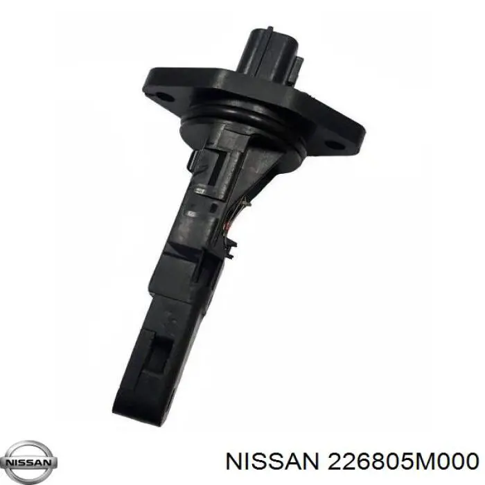 226805M000 Nissan датчик потоку (витрати повітря, витратомір MAF - (Mass Airflow))