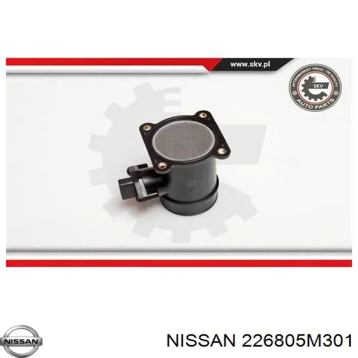Датчик масової витрати повітря Nissan/Infiniti 226805M301 ціна, від 26.54 USD