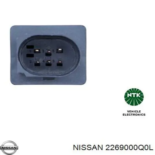 Лямбдазонд, датчик кисню до каталізатора Nissan/Infiniti 2269000Q0L ціна, від 58.98 USD