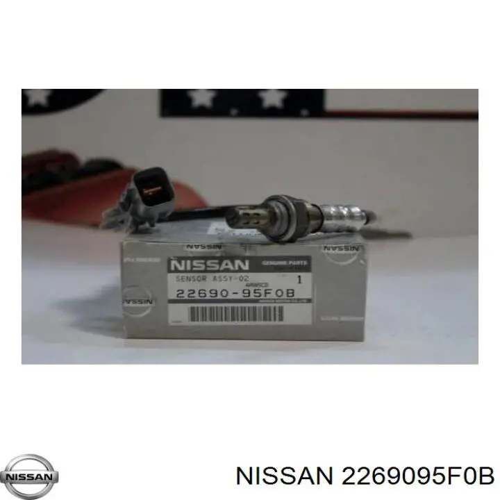 Лямбда-зонд, датчик кисню до каталізатора, правий Nissan Almera CLASSIC (B10RS) (Нісан Альмера)