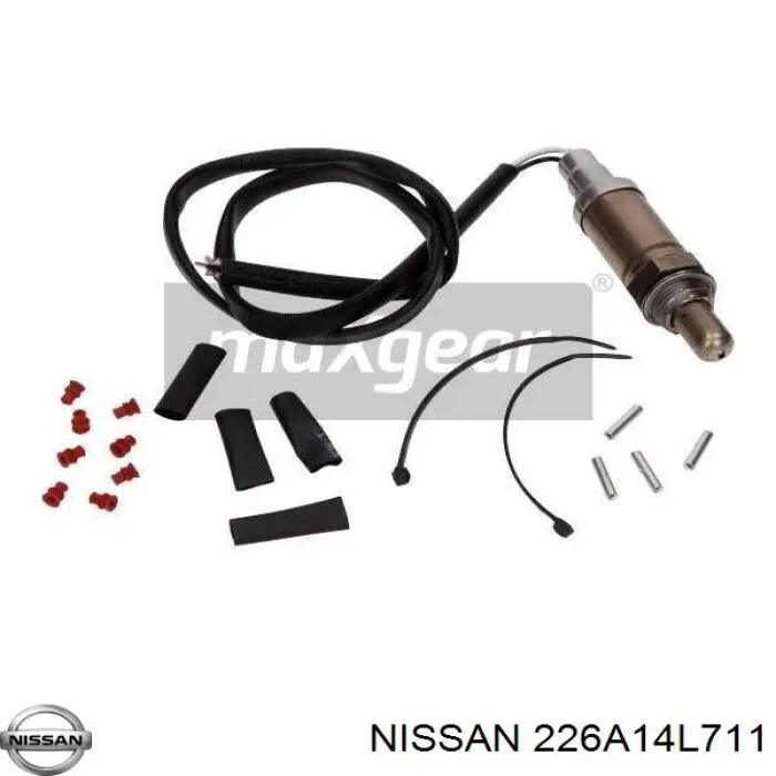 Купити 226A14L711 Nissan/Infiniti Лямбда-зонд, датчик кисню до каталізатора, лівий