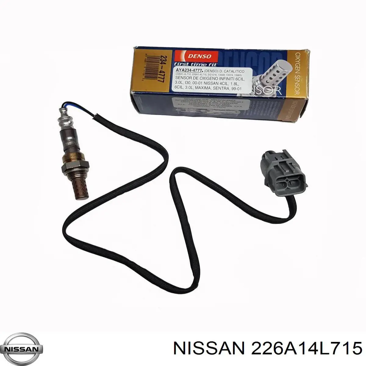 226A14L715 Nissan лямбда-зонд, датчик кисню до каталізатора, лівий