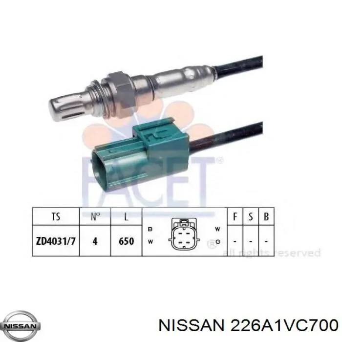  226A1VC700 Nissan