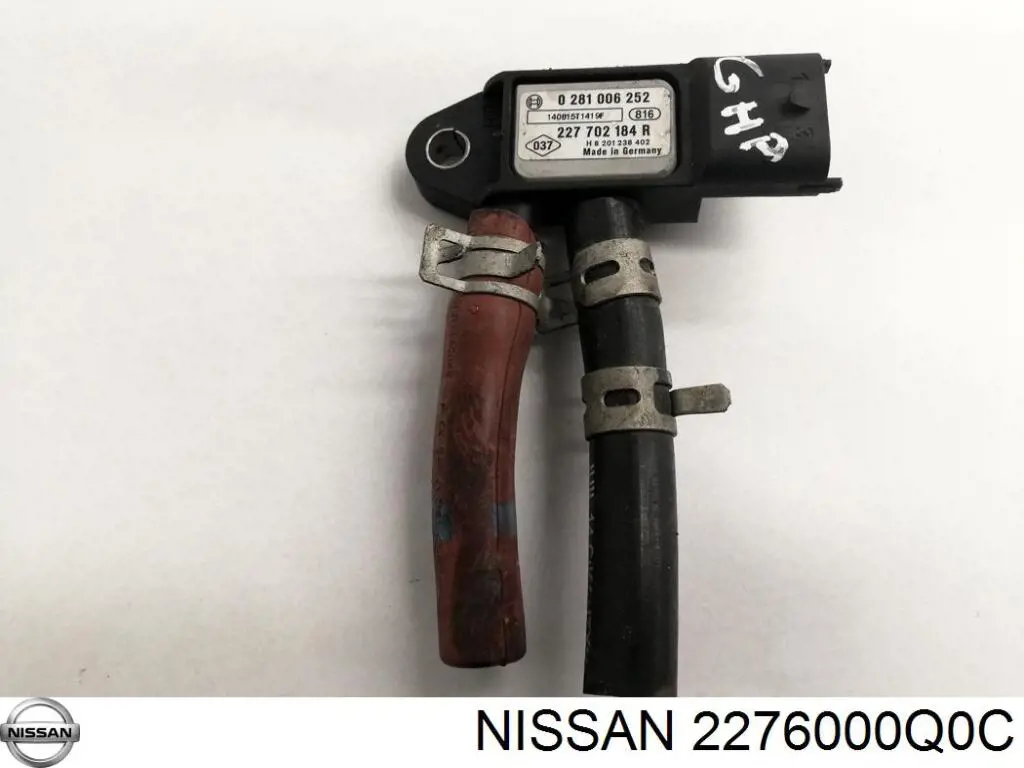 Датчик тиску вихлопних газів 2507455 Hitachi
