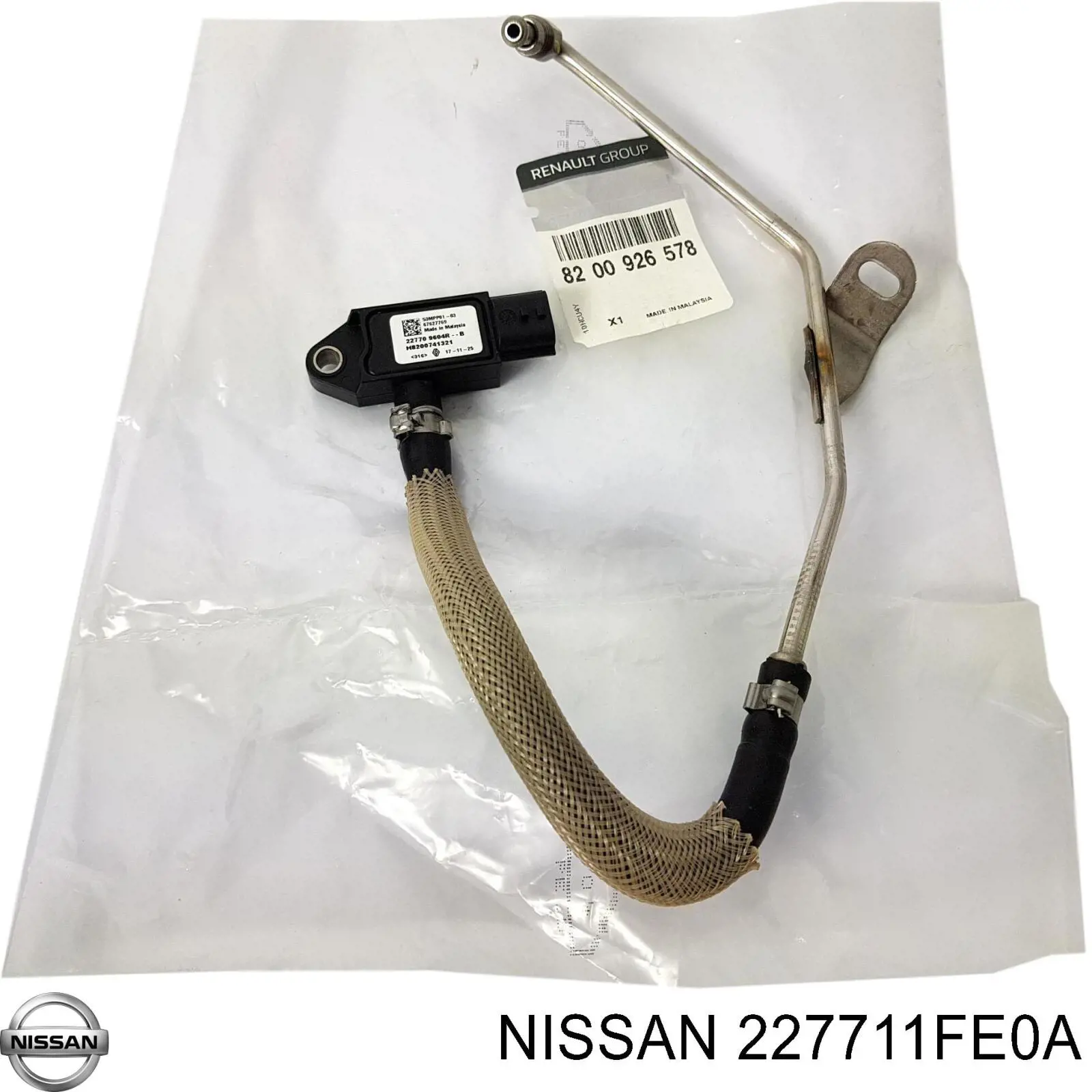 227711FE0A Nissan/Infiniti Датчик тиску вихлопних газів