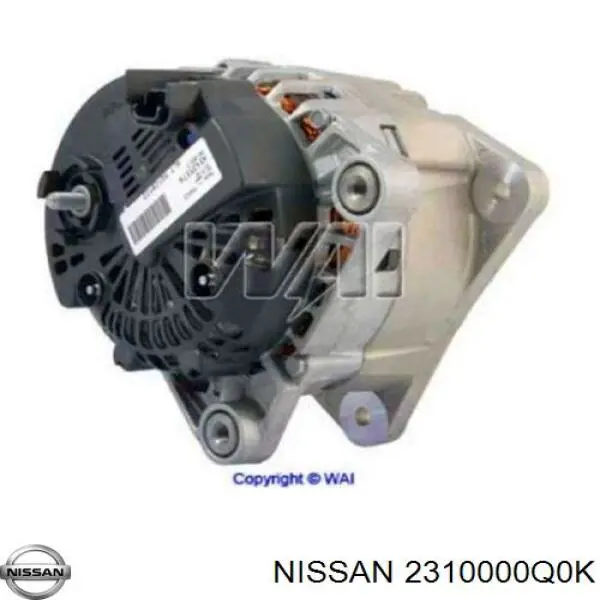 2310000Q0K Nissan генератор