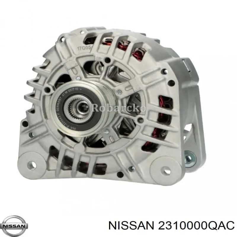 Генератор 2310000QAC Nissan