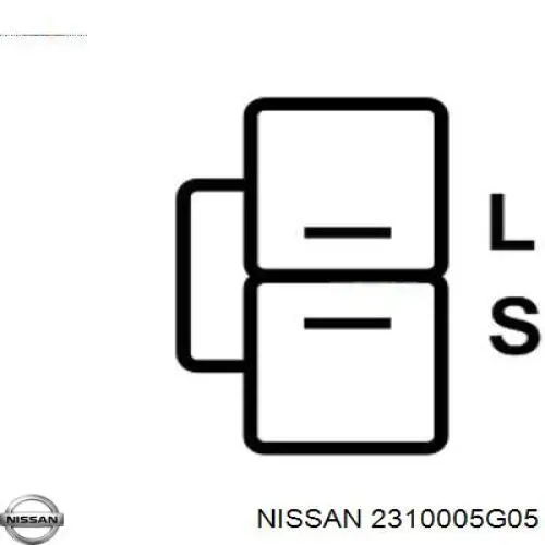 2310012G01R Nissan генератор