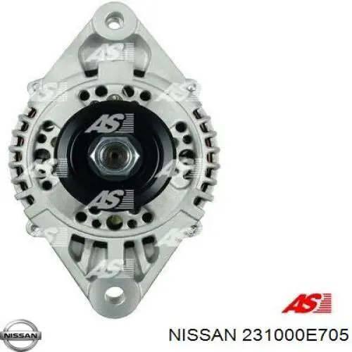 231000E705R Nissan генератор