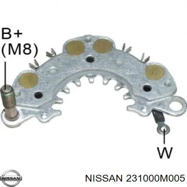 Генератор 231000M005 Nissan