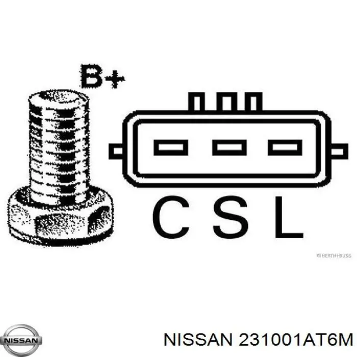  Генератор Nissan Cabstar 