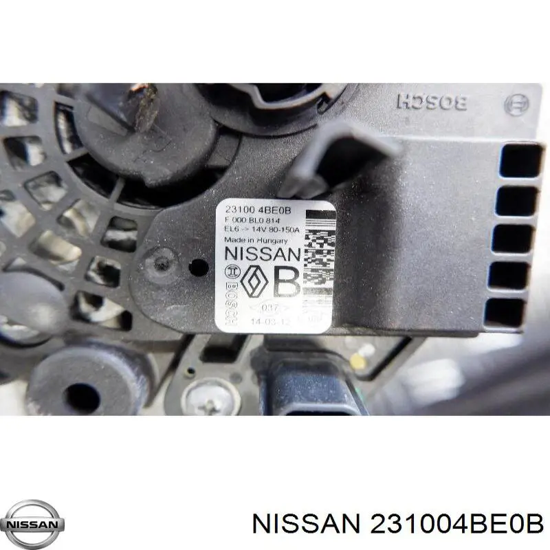 Генератор 231004BE0B Nissan