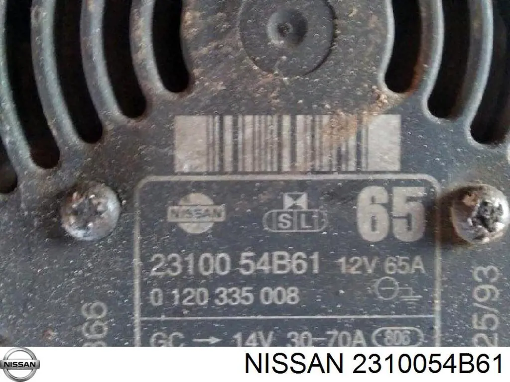 2310054B61 Nissan/Infiniti Авто генератор