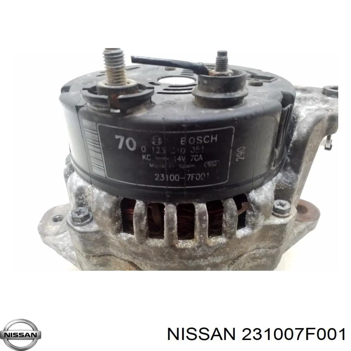 Генератор 231007F001 Nissan/Infiniti
