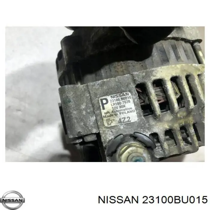 23100BU015 Nissan генератор