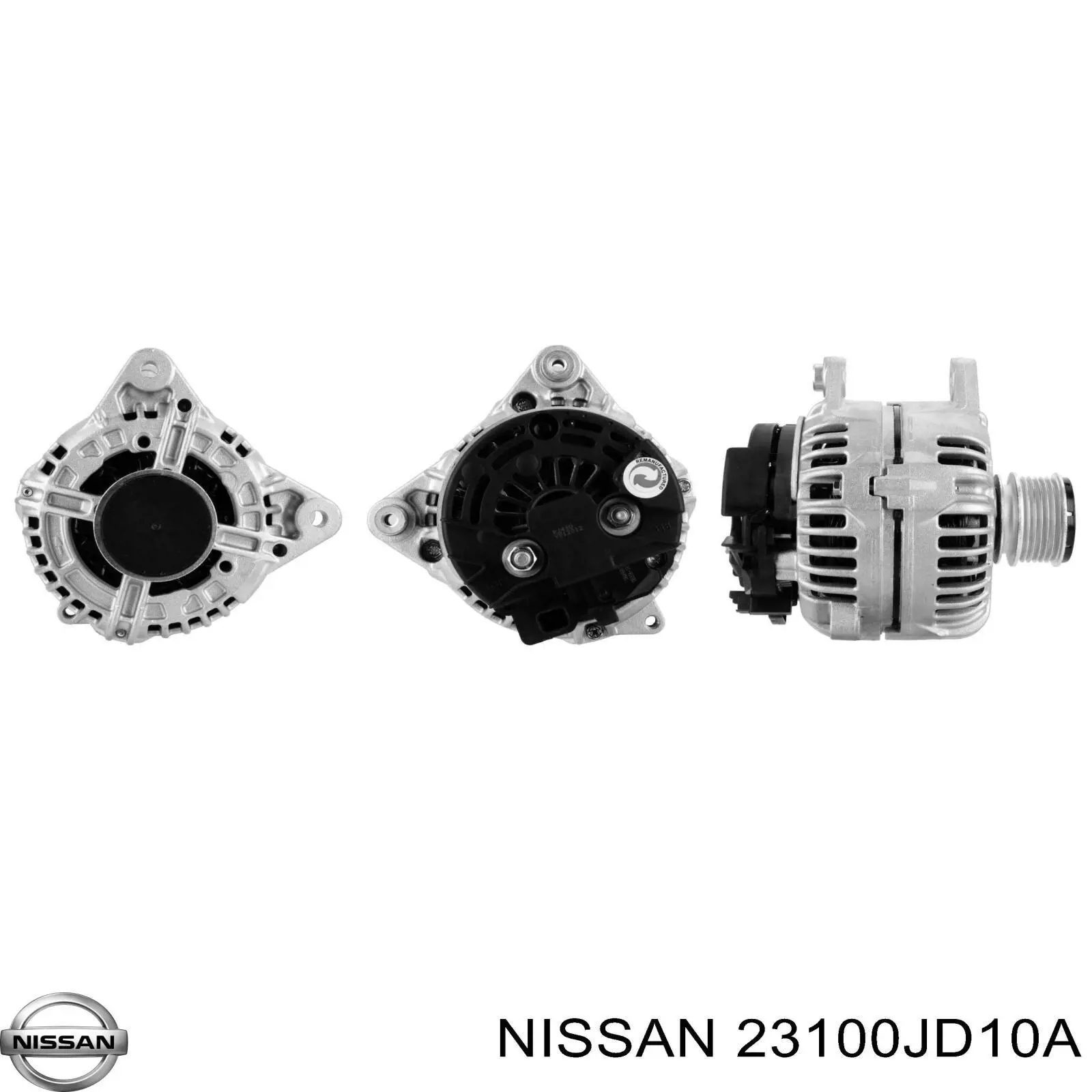 23100JD10A Nissan/Infiniti Авто генератор