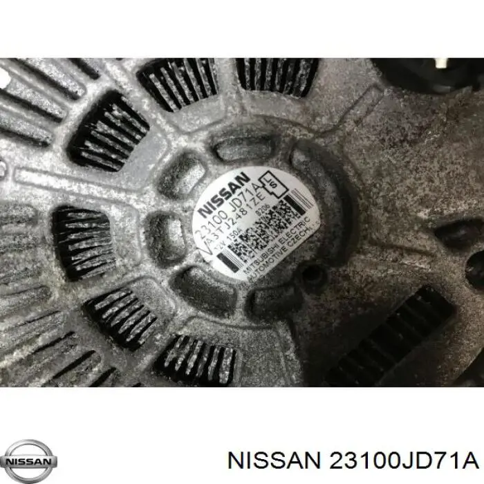 23100JD71A Nissan генератор