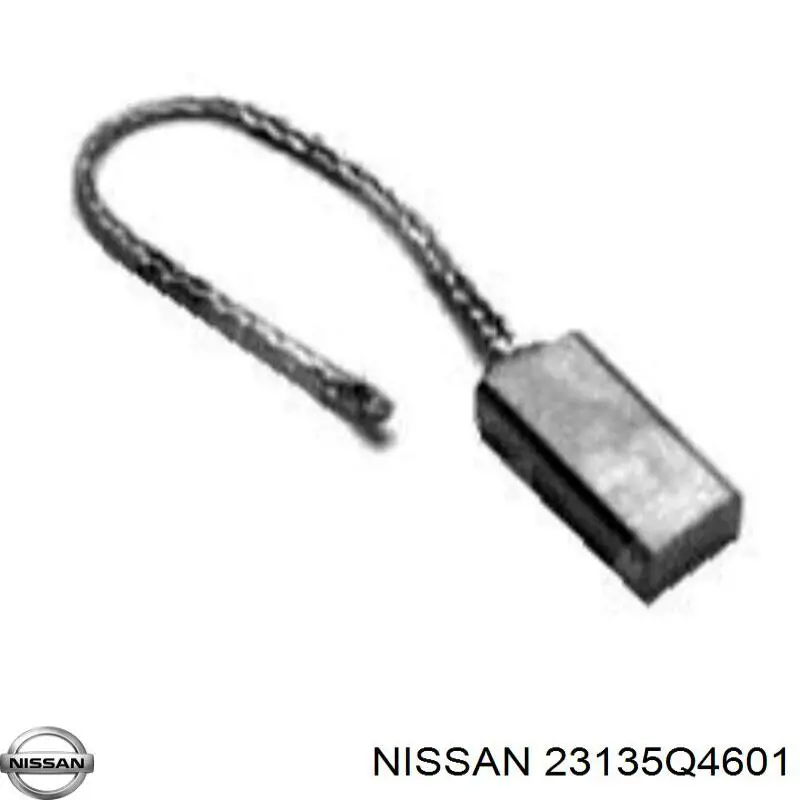 Щітка генератора NISSAN 23135Q4601