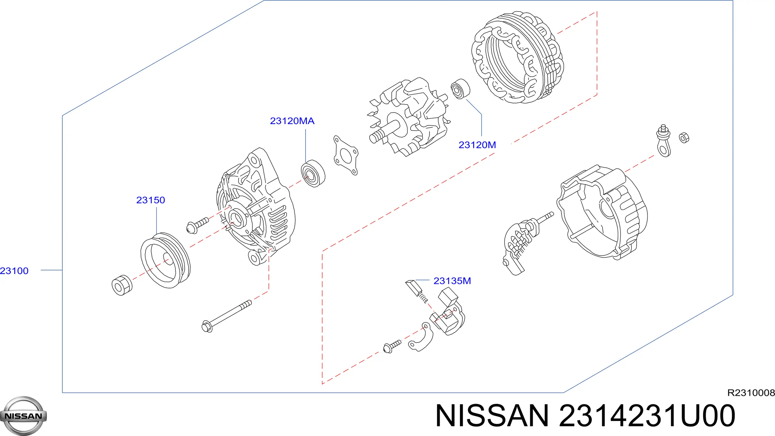  2314231U00 Nissan