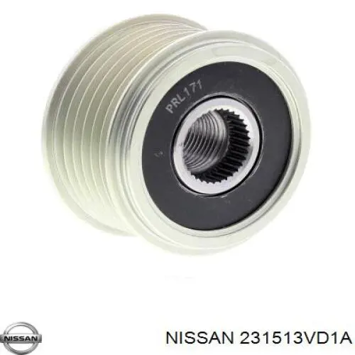 Інерційний шків Nissan/Infiniti 231513VD1A ціна, від 29.44 USD