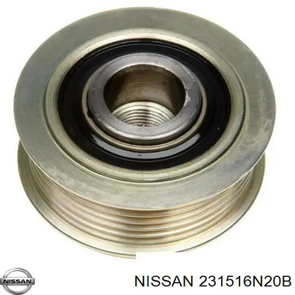 Інерційний шків Nissan/Infiniti 231516N20B ціна, від 23.62 USD