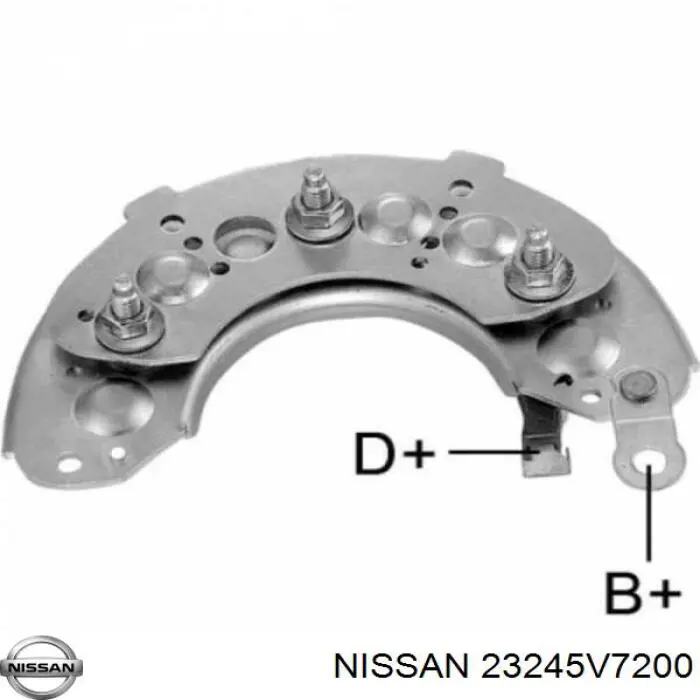 Міст доданий генератора 23245V7200 Nissan