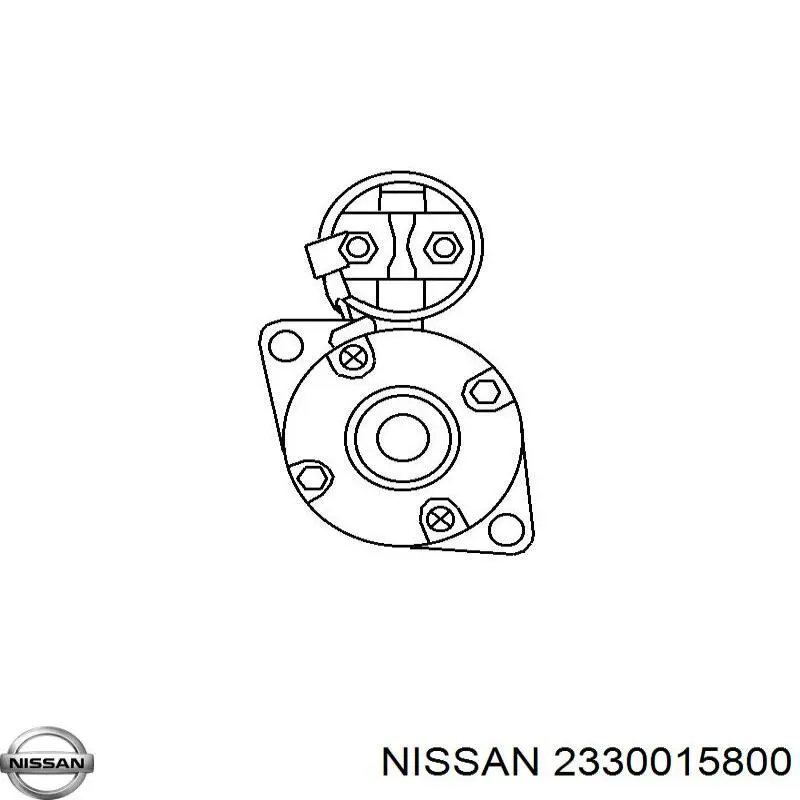 Купити 2330015800 Nissan/Infiniti Стартер